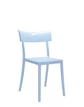 Стул Catwalk голубого цвета