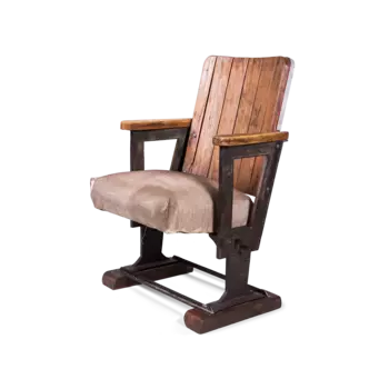 Стул Charlot из массива дерева и металла