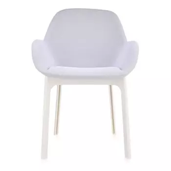 Стул Clap бело-серого цвета