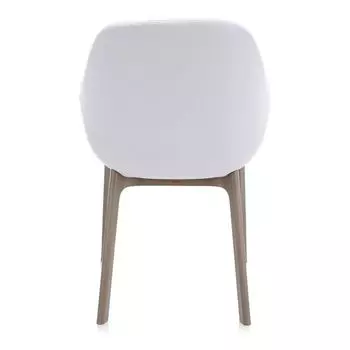 Стул Clap бежево-белого цвета