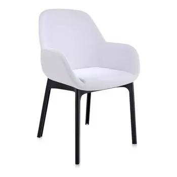 Стул Clap черно-белого цвета