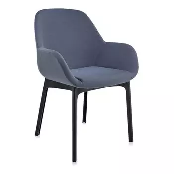 Стул Clap черно-серого цвета