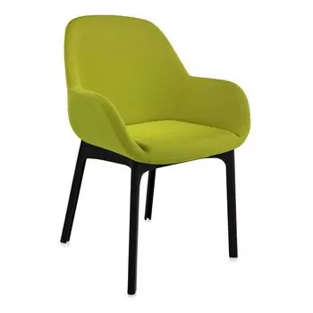 Стул Clap черно-зеленого цвета