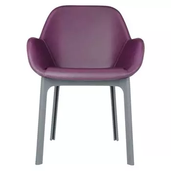 Стул Clap серо-фиолетового цвета