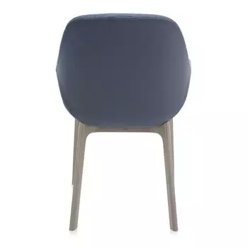 Стул Clap сине-бежевого цвета