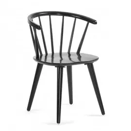 Стул деревянный черный Krise