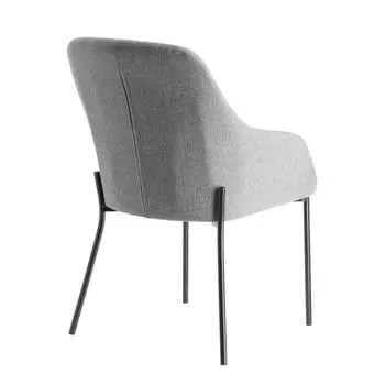 Стул Fracta Chair Futura Light Grey серого цвета