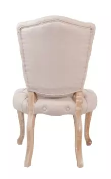 Стул Gamila Beige с мягкой обивкой