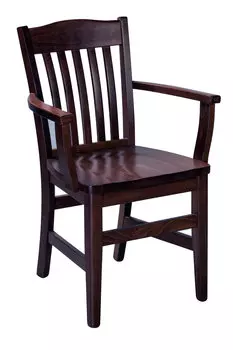 Стул гессер цвета венге с подлокотниками