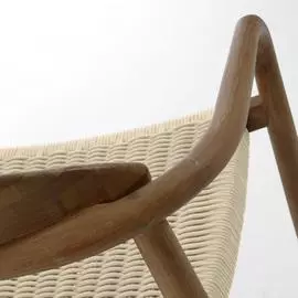 Стул Glynis бежевого цвета