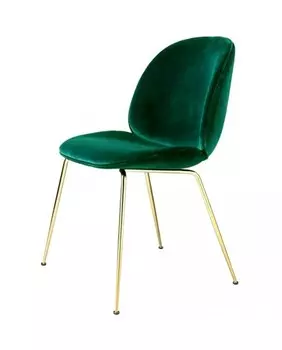 Стул Gubi зеленого цвета