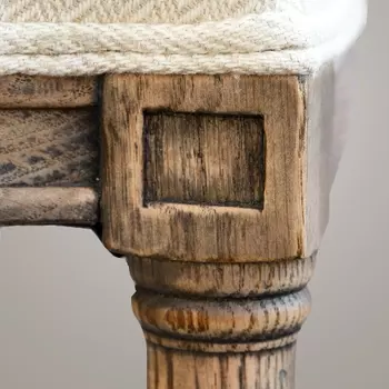 Стул хейли с обивкой из льна