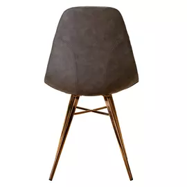 Стул Hennessy Rose Gold Stone серого цвета