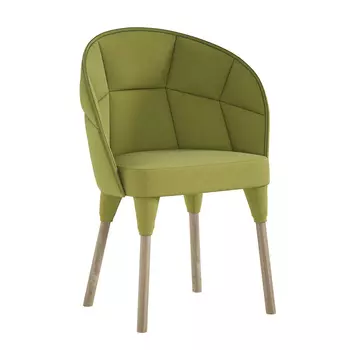 Стул Inshort зеленого цвета