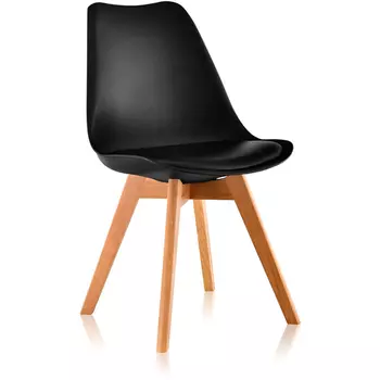 Стул Jerry Soft черного цвета