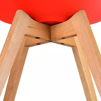 Стул Jerry Soft красного цвета