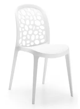 Стул Julia Grup Messina пластиковый белый