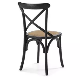 Стул Julia Grup Silea с сиденьем из ротанга