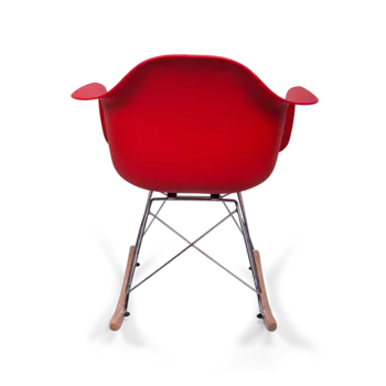 Стул-качалка Ravel Pompage красного цвета