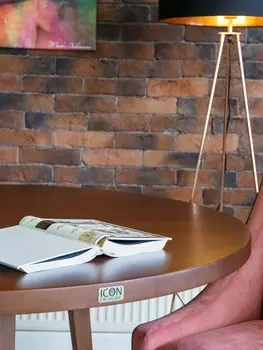 Стул Katrin Flamingo с обивкой из микровелюра