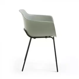 Стул Khasumi из высококачественного пластика серого цвета