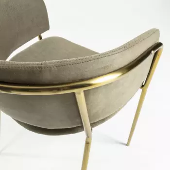 Стул Konnie бежево-серого цвета