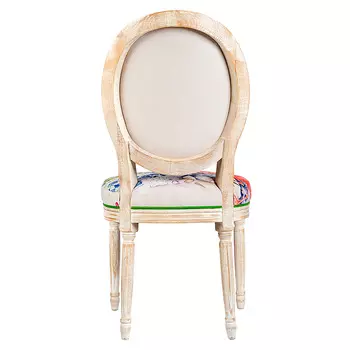 Стул кораллововажный с ножками из бука