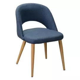 Стул Lars сканди блю арт натур синего цвета