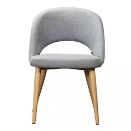 Стул Lars сканди грей светло-серого цвета