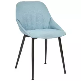 Стул Leya Blue голубого цвета