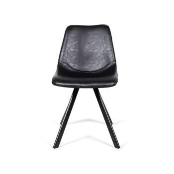 Стул Lisse из экокожи на металлокаркасе