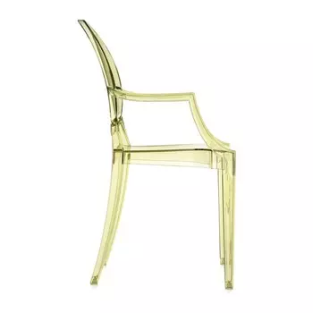 Стул Louis Ghost желтого цвета