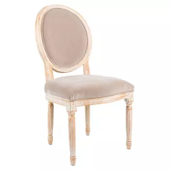 Стул луи пеликан с обивкой бежевого цвета