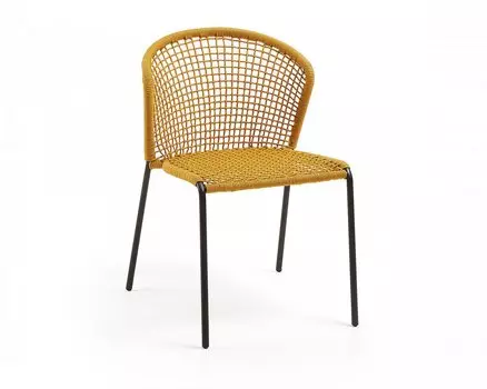 Стул Mathew горчичного цвета