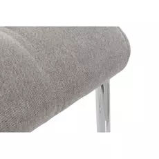 Стул Merano Grey Fabric серого цвета