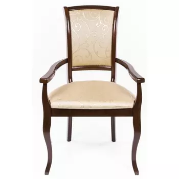 Стул Milano в обивке из ткани золотистого цвета