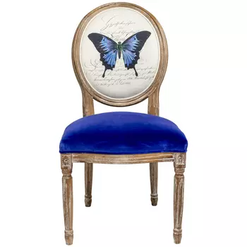 Стул мисс улисс с бархатным сидением