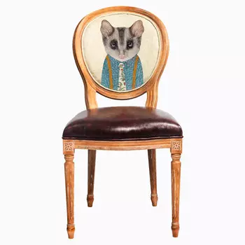 Стул мистер поль с сиденьем и спинкой из экокожи