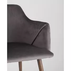 Стул монарх серого цвета