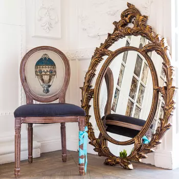 Стул монгольфьер версия 2 с корпусом и ножками из дерева гевеи