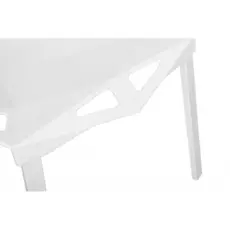 Стул на металлокаркасе One белого цвета