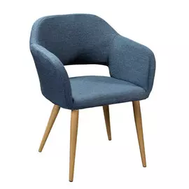 Стул Oscar сканди блю арт натур синего цвета