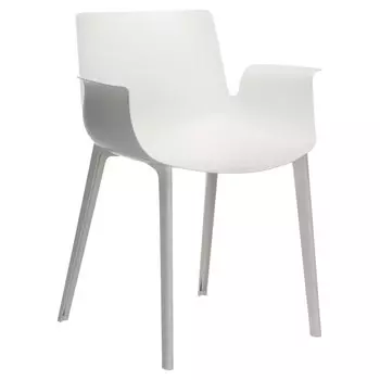 Стул Piuma белого цвета