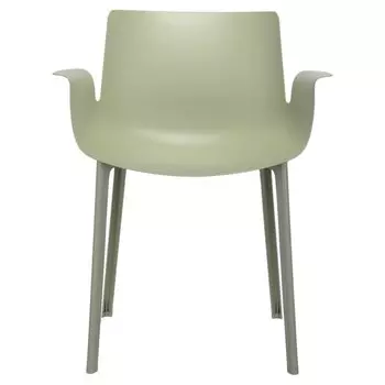 Стул Piuma зеленого цвета