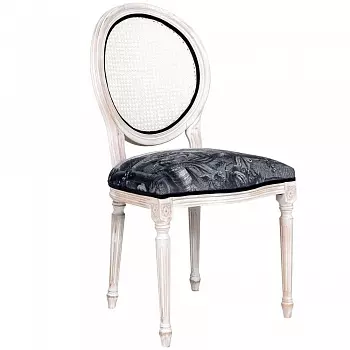 Стул площадь тюильри со спинкой из ротанга