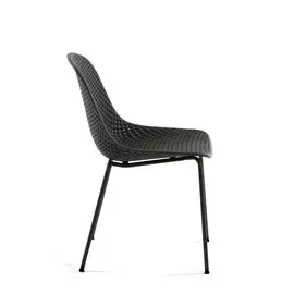 Стул Quinby Chair Grey серого цвета