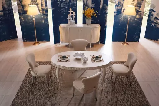 Стул Rimini с серебряной отделкой