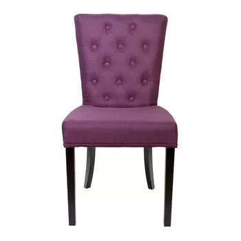 Стул с мягкой обивкой Grace лилового цвета
