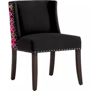 Стул с мягкой обивкой Redwood черный