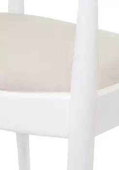 Стул с подлокотниками Carlo White